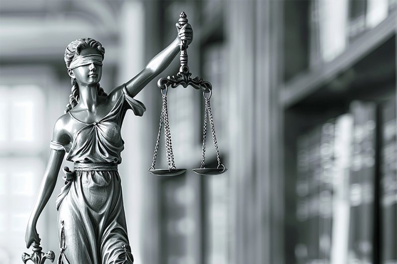 Foto: Statue von Justitia